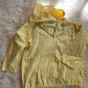 Yellow Cotton Hoodie